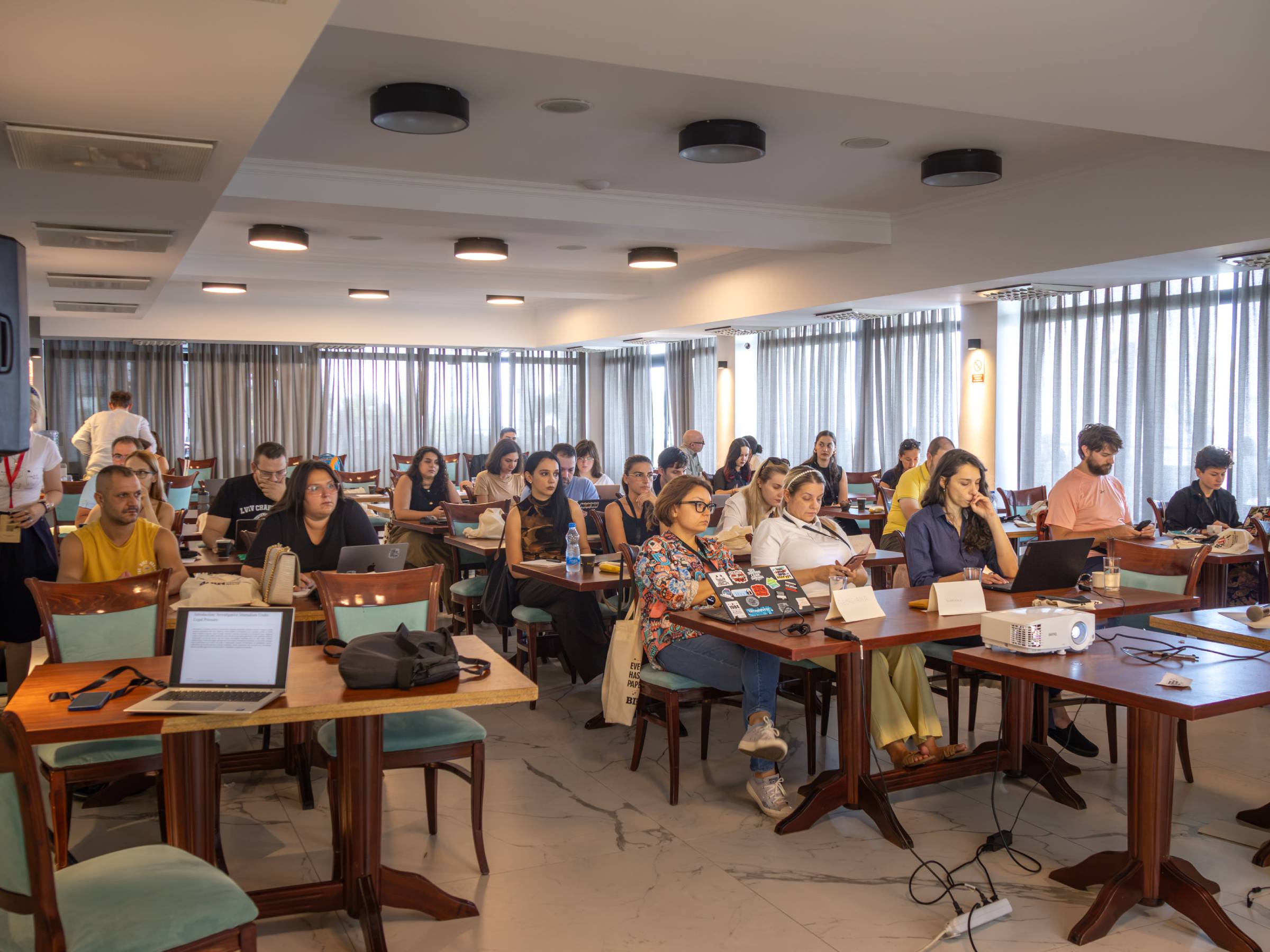 BIRN Summer School 2026 – Day 5: Legal Risks, Geolocation, FOI, Visual Investigation, Environmental Journalism